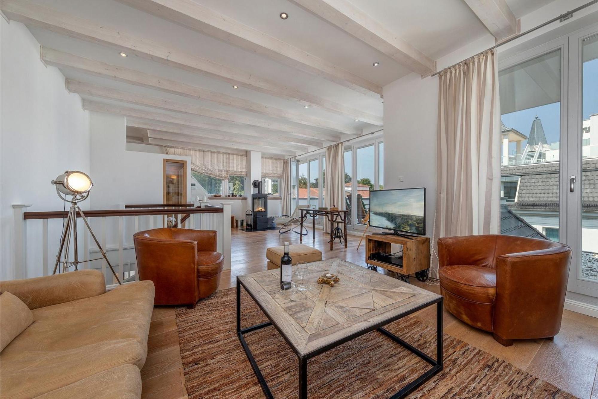 Villa Theres Penthouse Seaside Sellin  Eksteriør billede
